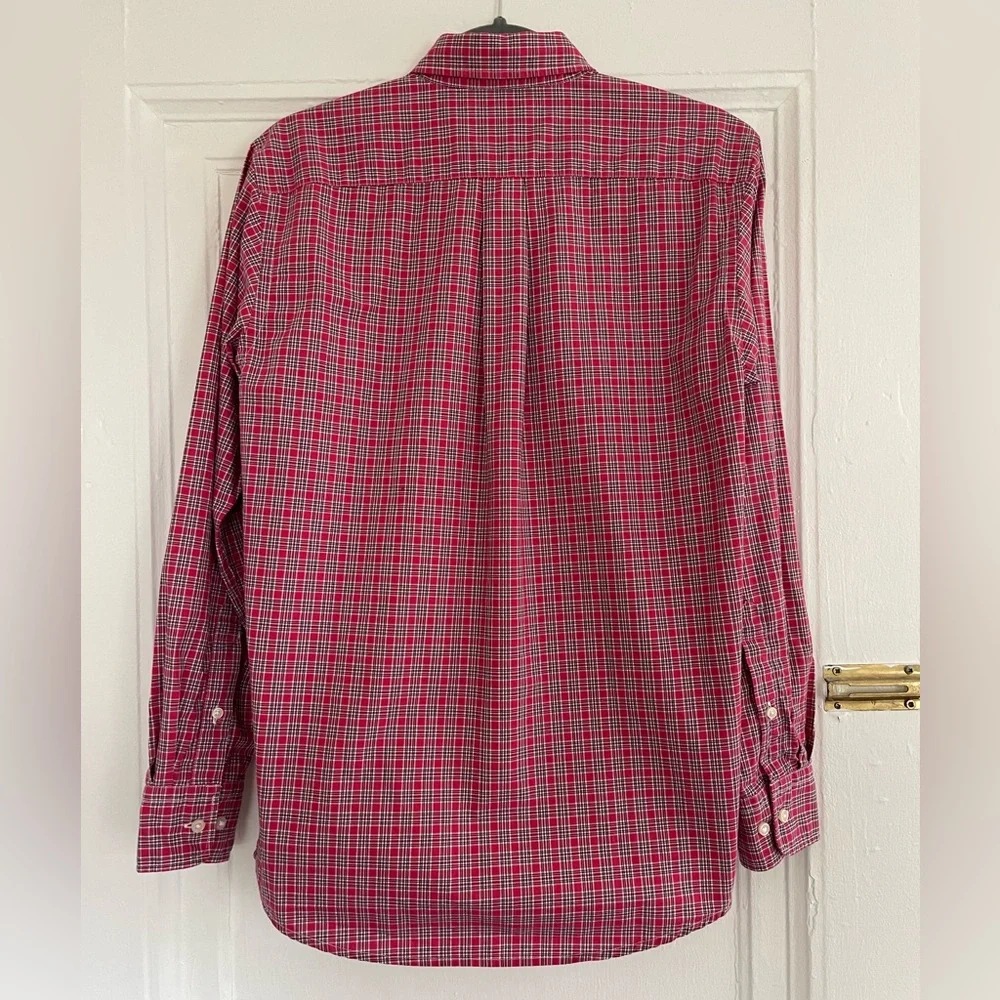 Red Plaid Button Down - Picture 3 of 8